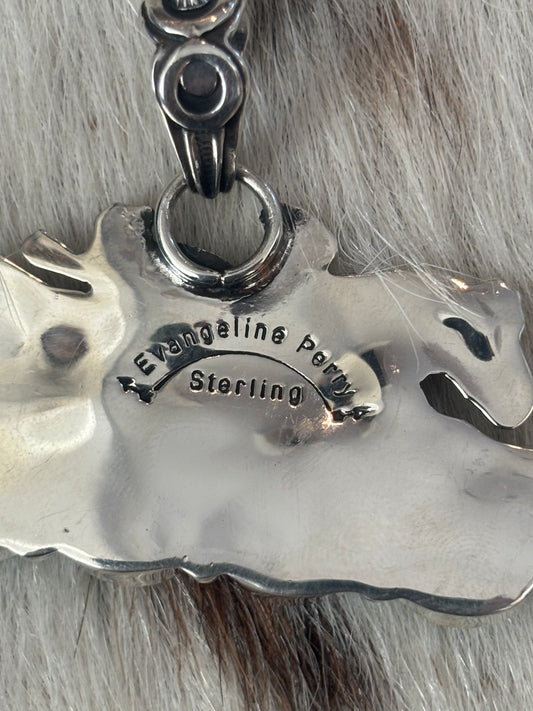 Evangeline Perry bucking horse