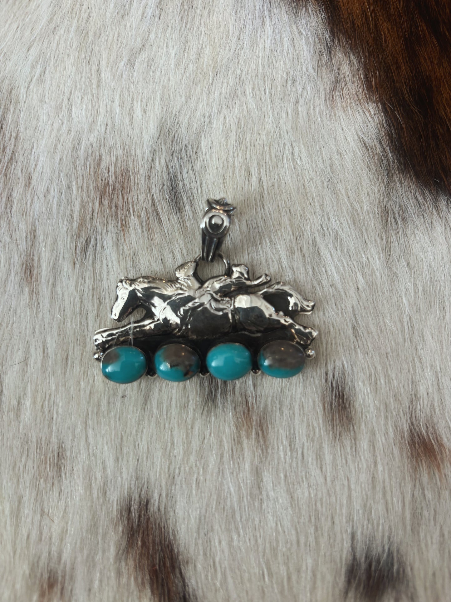 Evangeline Perry bucking horse