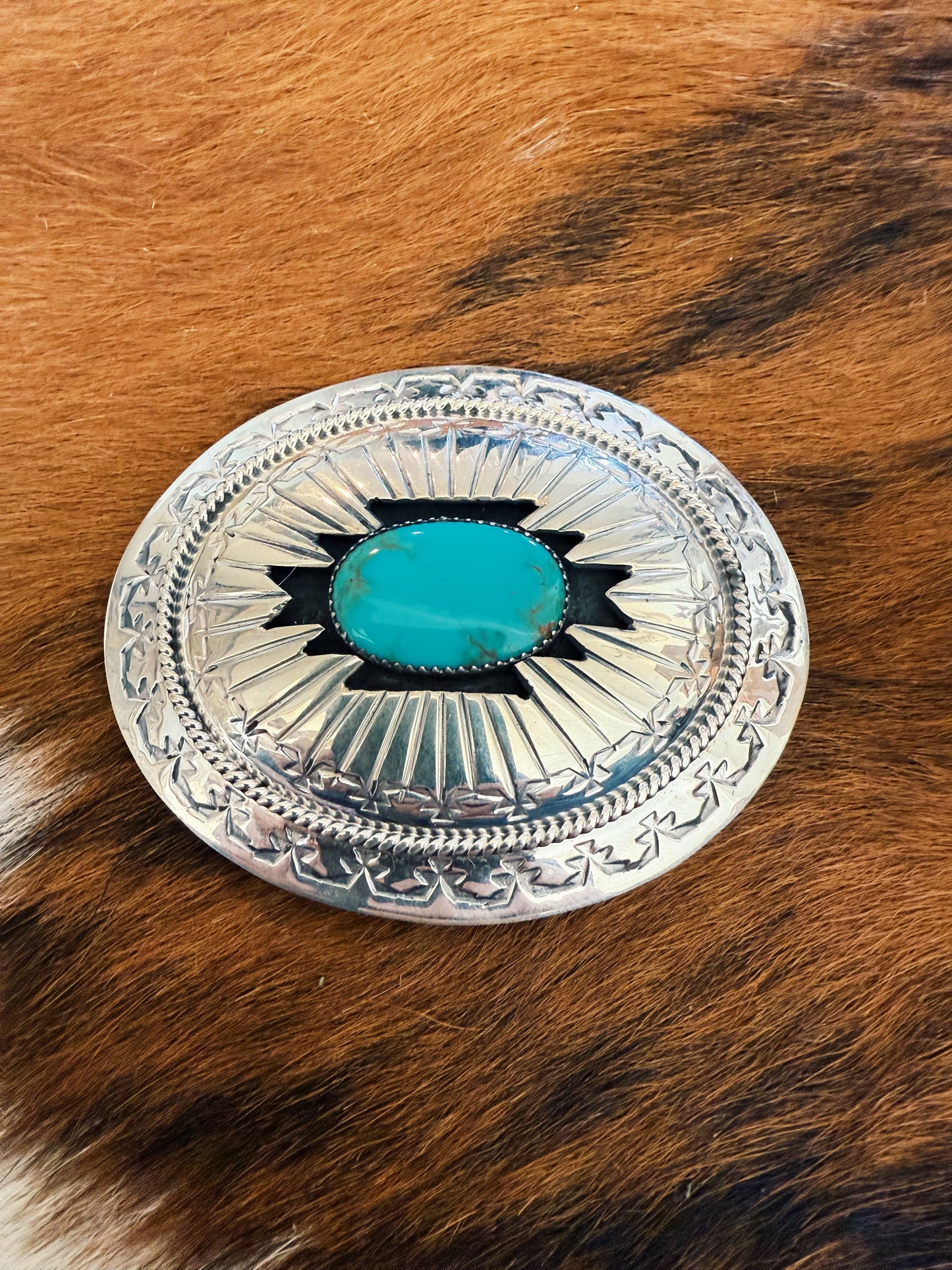 Turquoise buckle